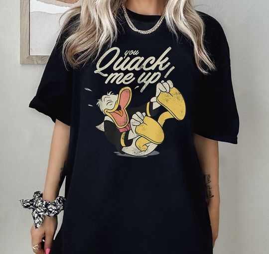 You Quach Me Up Donald Shirt, Donald Duck Shirt, Donald Duck Disney Shirt