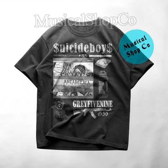 Suicideboys Shirt, Suicideboys Antartica Tshirt