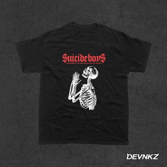 Suicideboys T-Shirt The Number You Have Dialed Is Not In Service