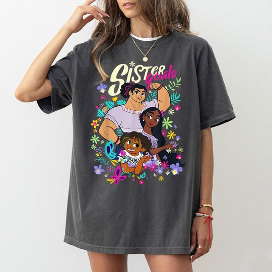 Sister Goals Encanto Shirt, Mirabel Isabela Luisa Madrigal Shirt