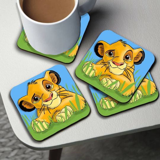 Disney Lion King, Cute Simba Coaster