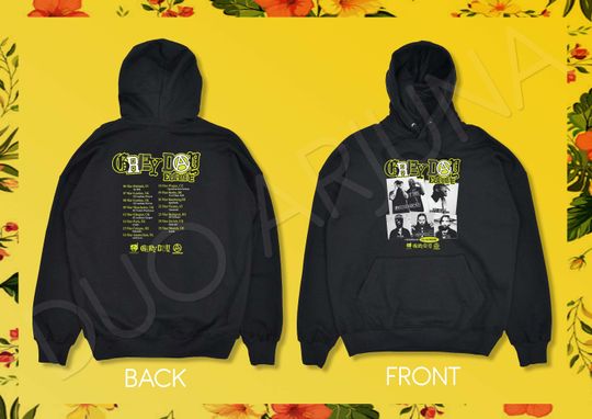 SUICIDEBOYS new hoodie grey day europe tour 2024