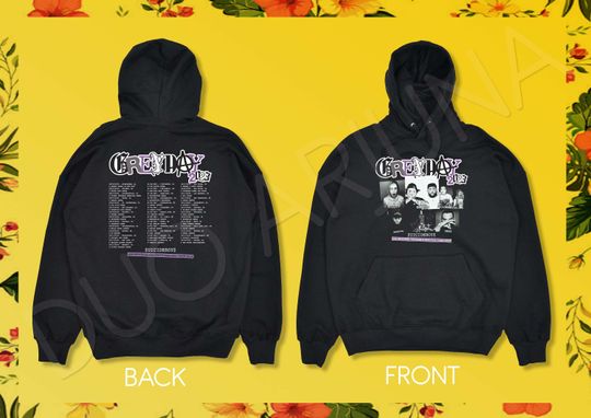 SUICIDEBOYS new hoodie grey day tour 2024