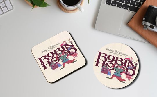 Disney Vintage Robin Hood Coasters