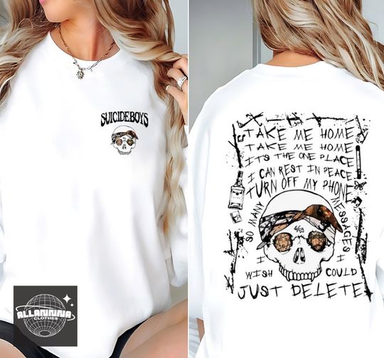Suicide Boys Skeleton Shirt, Vintage Suicideboys Shirt Sweatshirt, SuicideBoys merch