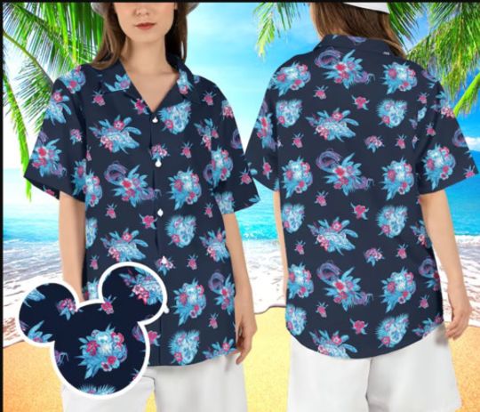 Star Wars Droids Floral Hawaiian Shirt