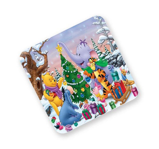 Disney Christmas with Winnie the Pooh and Friends Magnet