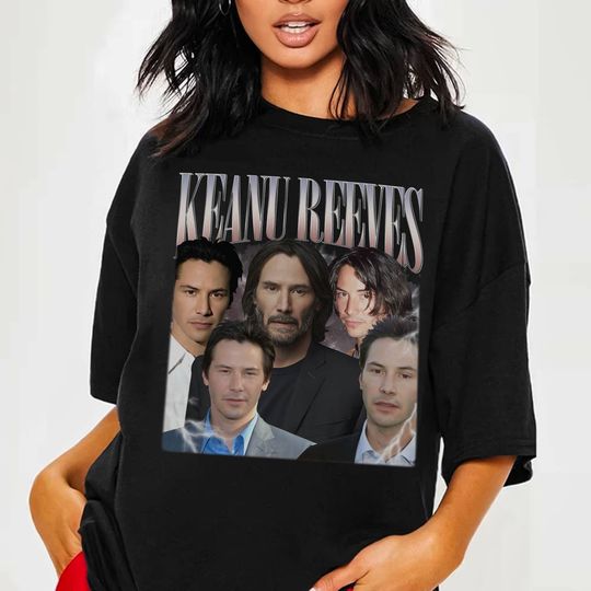 Keanu Reeves Shirt | Vintage Keanu Reeves Shirt | Keanu Reeves Bootleg Shirt