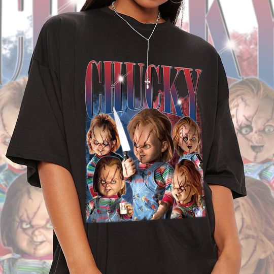 Retro Chucky Shirt | Chucky Bootleg Shirt | Child's Play Movie Shirt | Horror Halloween Shirt | Horror Movie