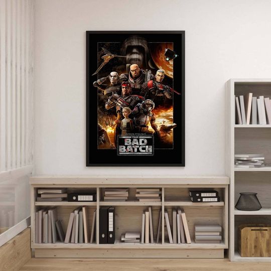 To The Bad Batch Poster Poster The Bad Batch Poster Stormtrooper Poster Wall Decor