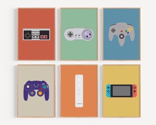 Video Game Decor - PRINTABLE Video Game Poster - Game Room Decor - Gaming Gifts
