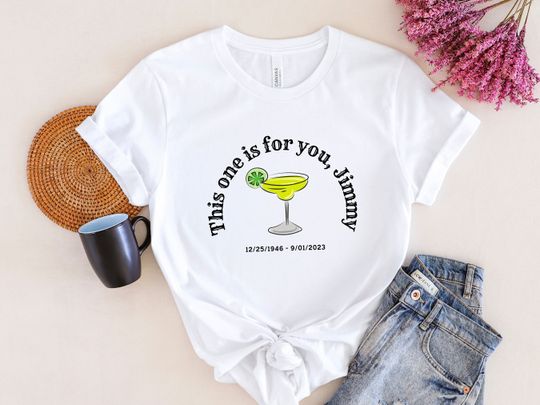 Jimmy Buffett RIP Shirt, Retro Jimmy Buffett In Memory Of Jimmy Buffett Tee Shirt