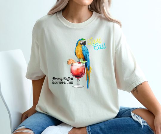 Retro Jimmy Buffett In Memory Of Jimmy Buffett Shirt, Parrothead Island Tshirt