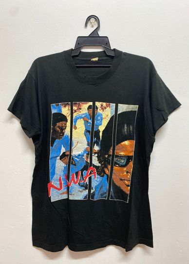 Vintage Miles N Runnin Eazy E Ice Cube Hip Hop T-shirt