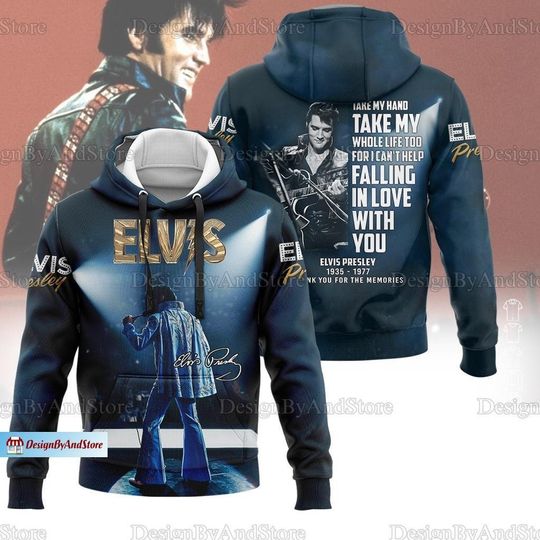 Elvis Presley Hoodie, Elvis Presley 3D Hoodie, Elvis Presley Women Hoodie