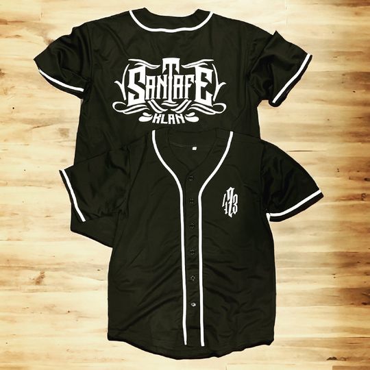 Santa Fe Klan Jersey, Custom Baseball Jersey Shirt, Nada Tour Shirt