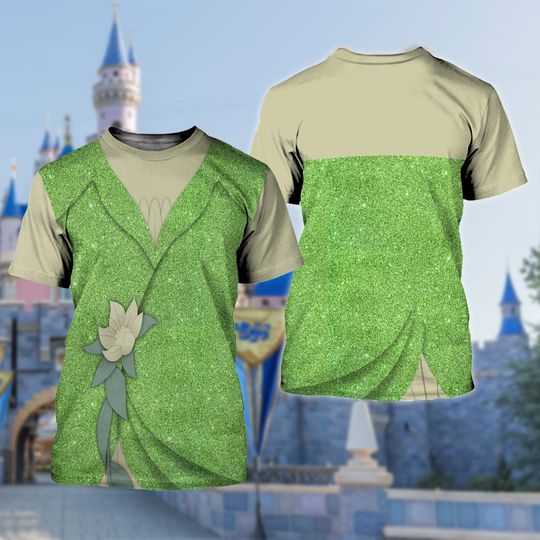 Frog And Princess Costume Halloween Cosplay Shirt, Character Movie Couple Costume Shirt
