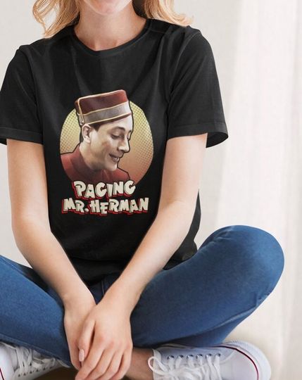 Pee Wee Herman Shirts Paging Mr. Herman Tee Shirt PeeWee Unisex Tshirt