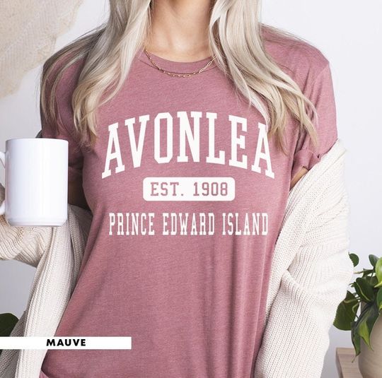 Anne of Green Gables Shirt Anne  Anne of Green Gables Gifts Avonlea 1908 Literary T-Shirt