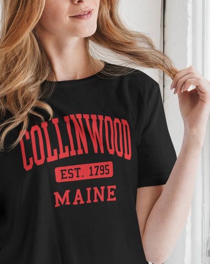 Dark Shadows Tee Collinwood 1795 Maine Shirt Classic Horror Tshirt