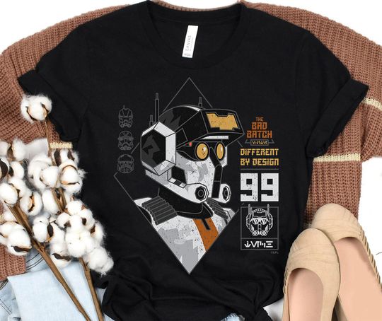 Star Wars The Bad Batch Tech Different by Design Shirt, Disney's Hollywood Studio