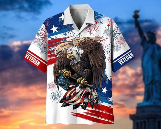Discover Veteran Hawaii Shirt, Happy Independence Day U.S Veteran