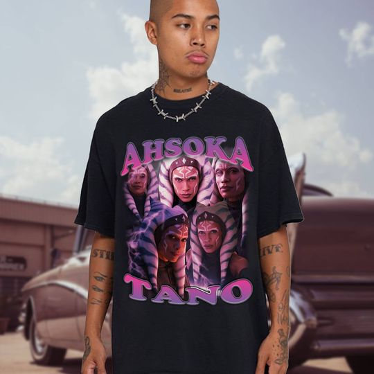 Ahsoka Tano Shirt Vintage Ahsoka Tano Shirt Ahsoka Tano Bootleg Shirt The Mandalorian Shirt