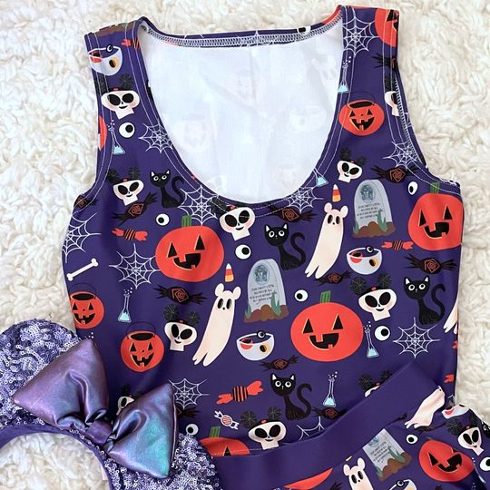 Mickey Halloween Ghosts Crop Top Disney Halloween Party Mickey Skeletons