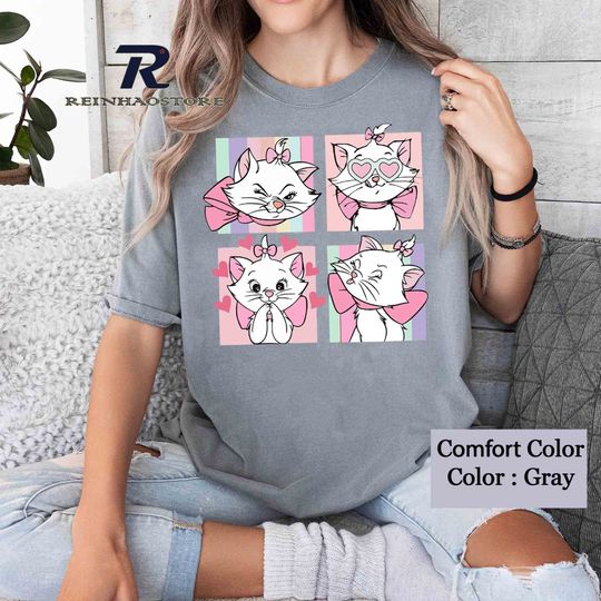 Disney Marie Aristocats Shirt, Marie Cat Disney Shirt, Disney Trip Shirt