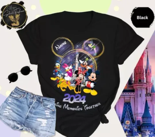 Disney Family Shirts, Magic Family trip, Mickey and Friends vacation