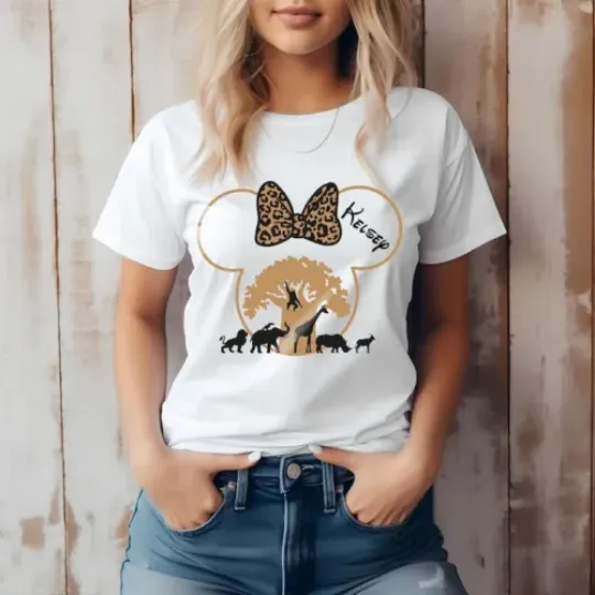 Custom Disney Animal Kingdom Shirts, Safari Family Matching Shirts