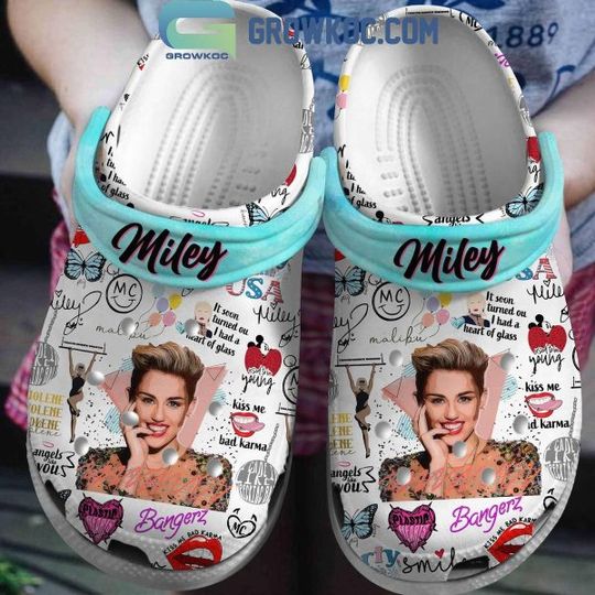 Miley Cyrus Kiss Me Bad Karma Clogs Shoes