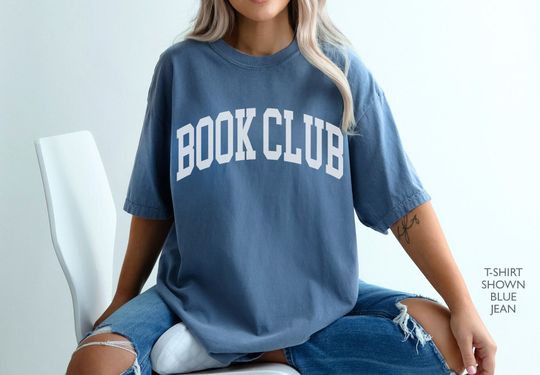 Book Club T-shirt, Vintage Aesthetic Book Club Tee