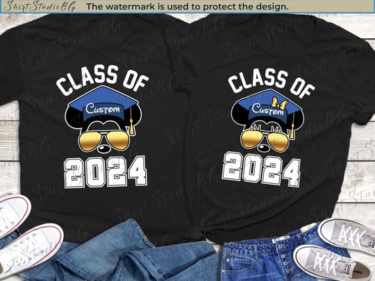 Disney Class Of 2024 Shirts, Graduation Family Shirt