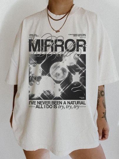 Mirrorball Album T-shirt, album trending 2024