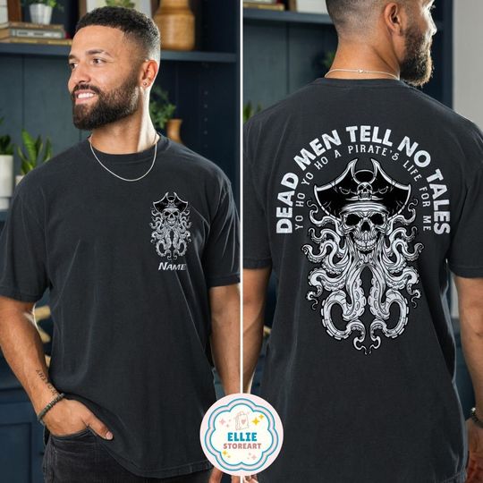 Vintage Dead Men Tell No Tales, Pirates Of The Caribbean, Disney Rides Shirt