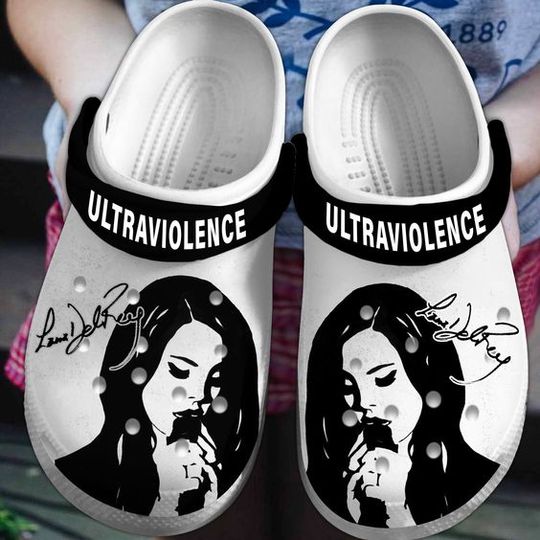 Lana Del Rey Clogs Shoes, Ultraviolence Clogs Shoes