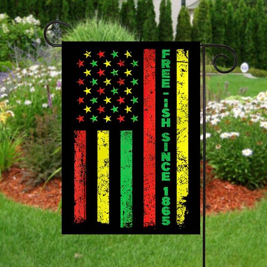 Juneteenth Flag, Free-ish Since 1865 Flag, Freedom Since 1865 Flag, Black History Freedom Flag