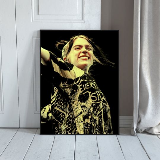 Happier Than Ever Poster, Billie Eilish, Hit Me Hard And Soft Poster