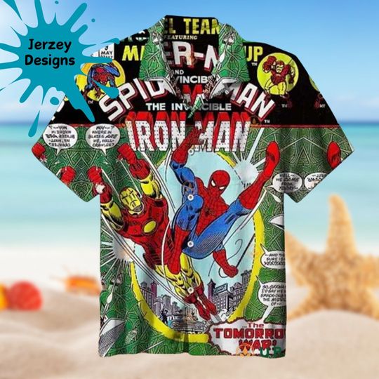 Spiderman 3D Hawaiian Shirt