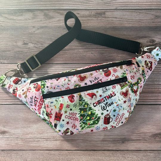Ferris Fanny Pack/ Christmas Disney Fanny Pack