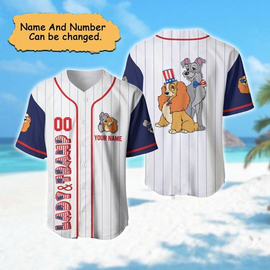 Personalize Musical Dog 4th July Baseball Jersey, Dog Lover