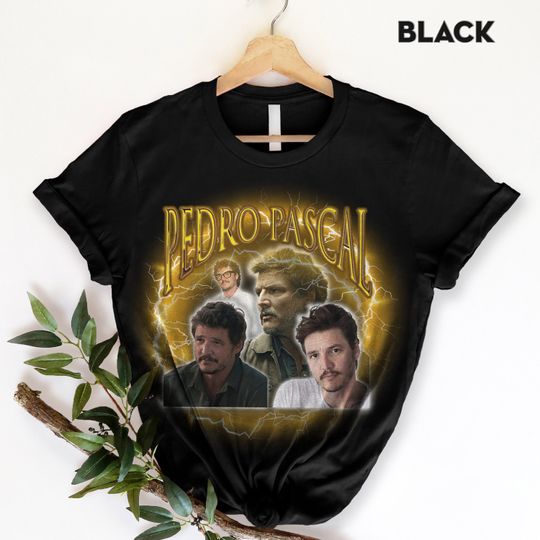 Vintage Pedro Pascal T-shirt, Pedro Pascal Tribute Celebrity
