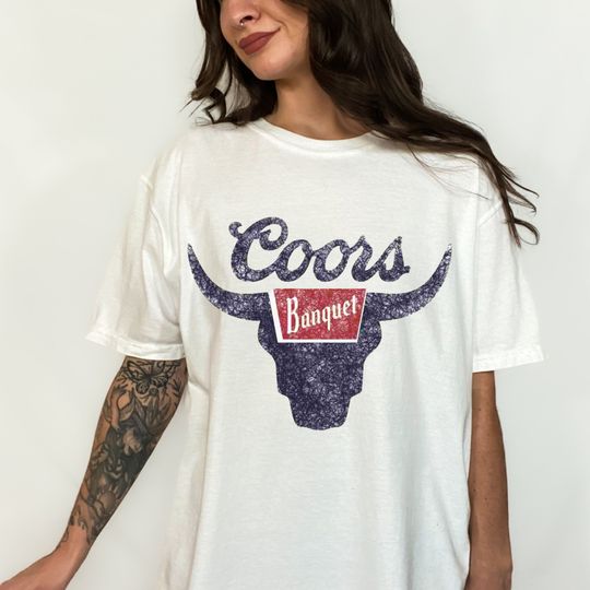 Retro CCOORS Banquet Rodeo Shirt, CCOORS T-shirt