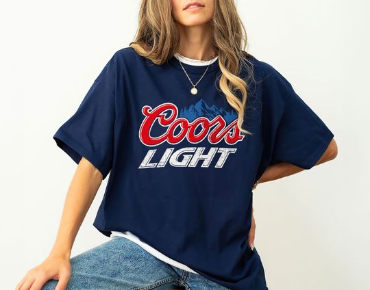 CCOORS Light Beer Label Shirt, CCOORS Banquet Rodeo Tshirt