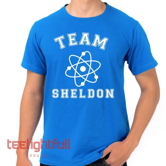 Big Bang Theory Team Sheldon Shirt, Big Bang Theory Shirt