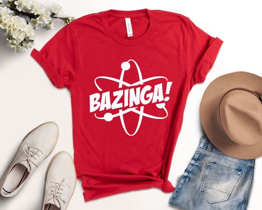 Bazinga! T-Shirt, Sheldon Cooper T-Shirt, The Big Bang Theory T-Shirt