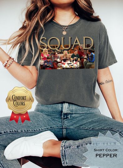 Big Bang Theory Squad T Shirt, Funny Big Bang Theory Fan Shirt