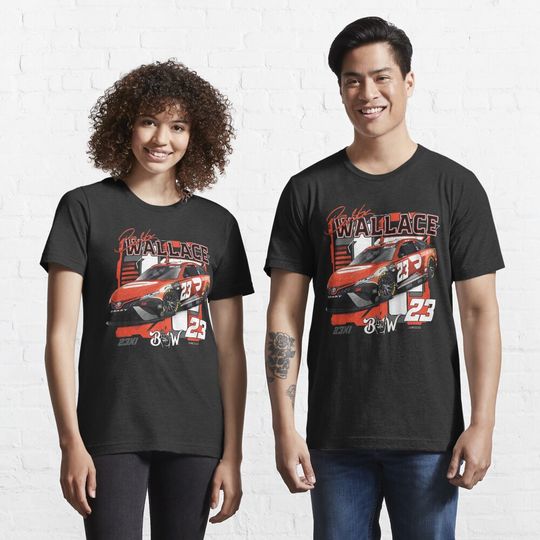 Bubba Wallace 23 Nascar Racing Car Unisex T-Shirt