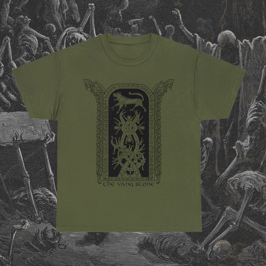 Vang Stone Runestone Norse Mythology Valhalla Heathen Unisex T-Shirt